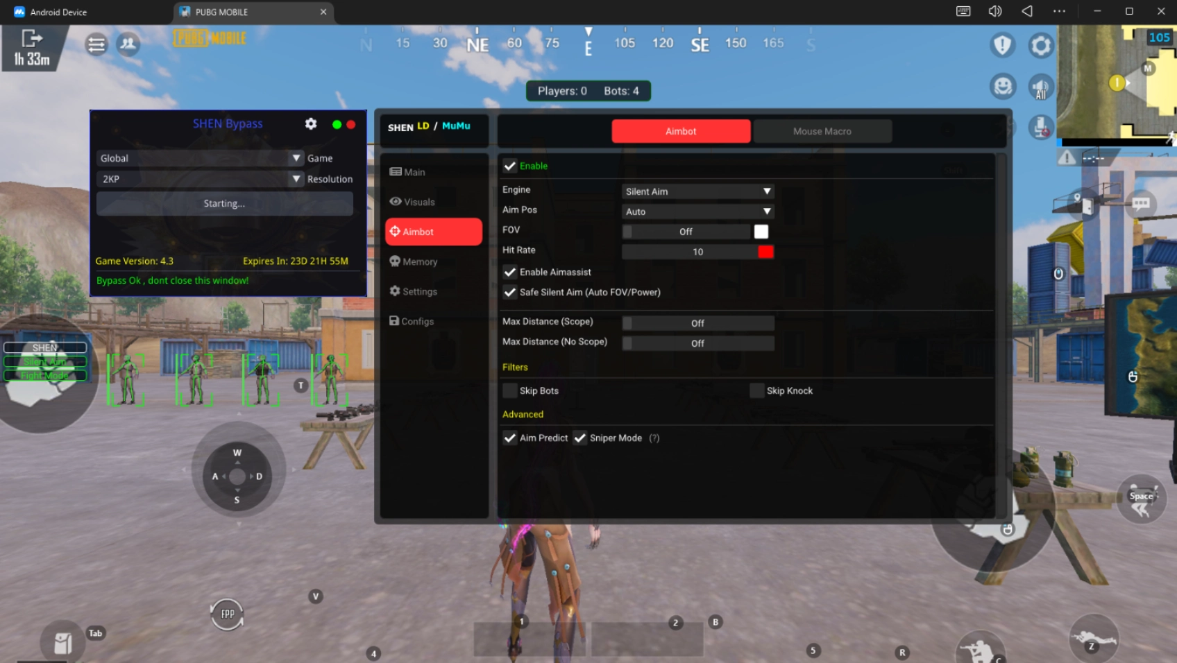 PYBGM PC — BP & Menu