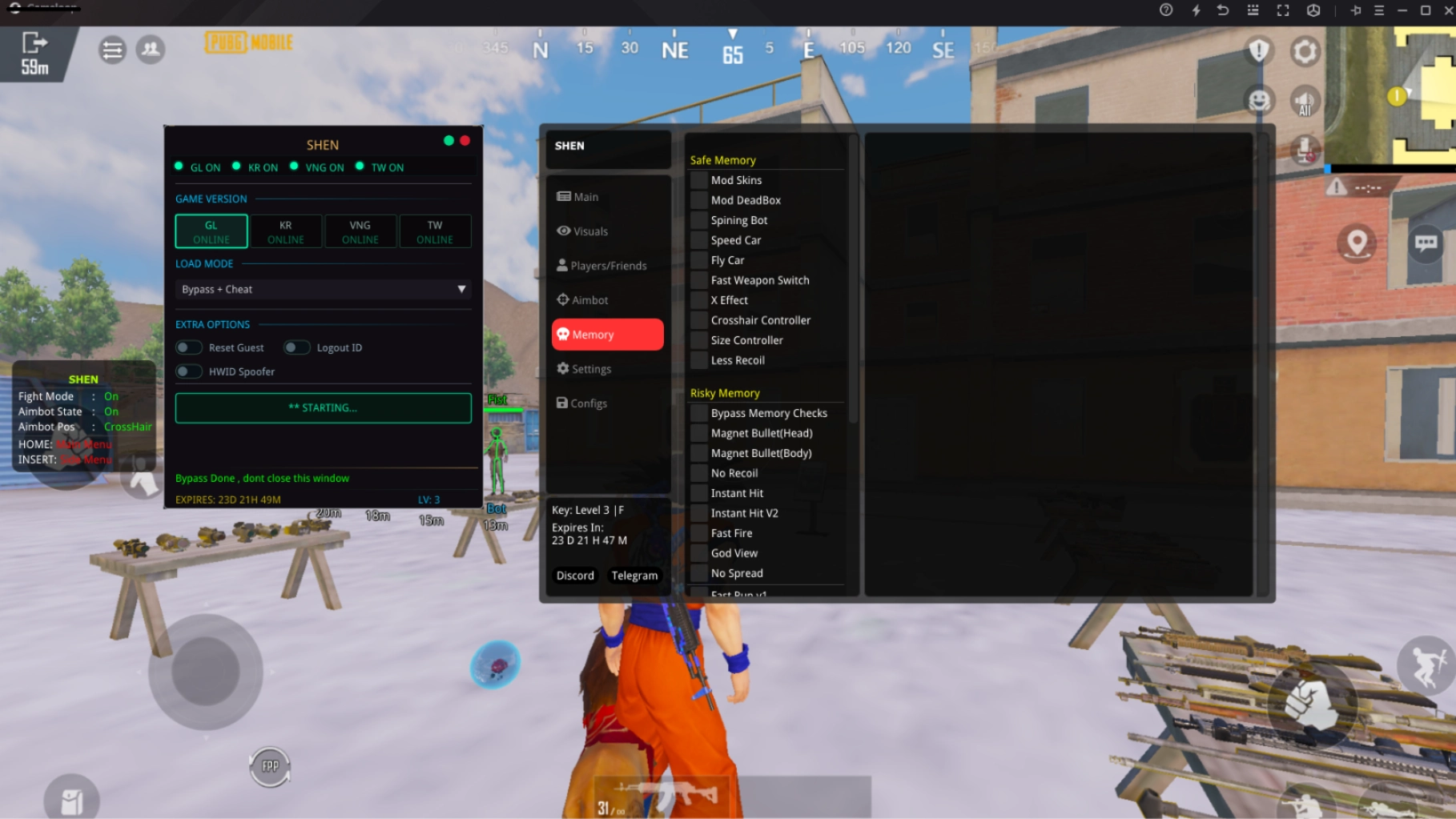 PYBGM PC — BP & Menu