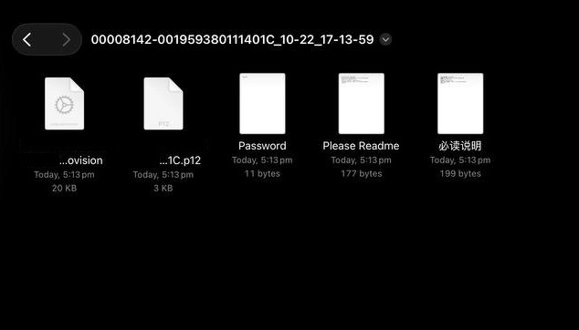 Apple P12 Certificate