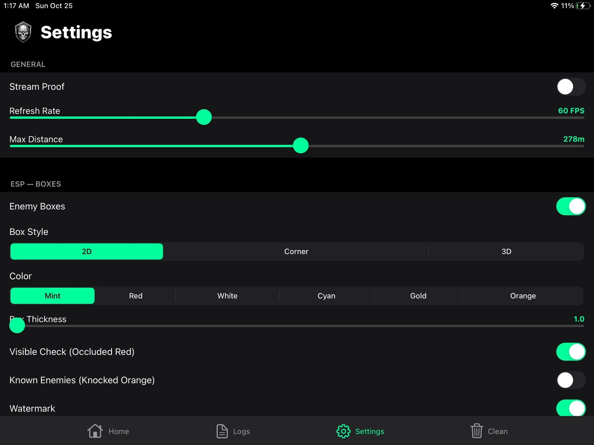 CODM iOS — Private External